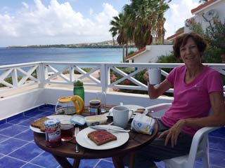 Morning Coffee at Seafront Island Retreat